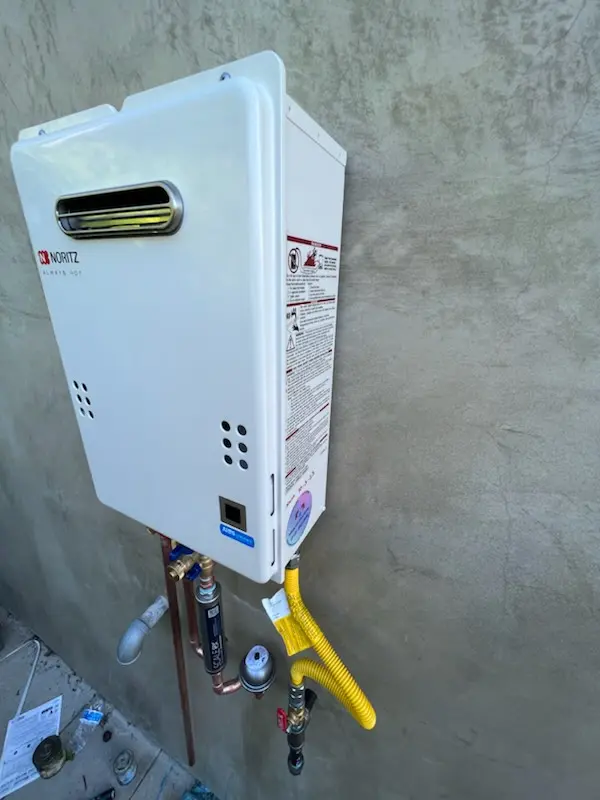 Tankless water heater installation for Matamoras homes
